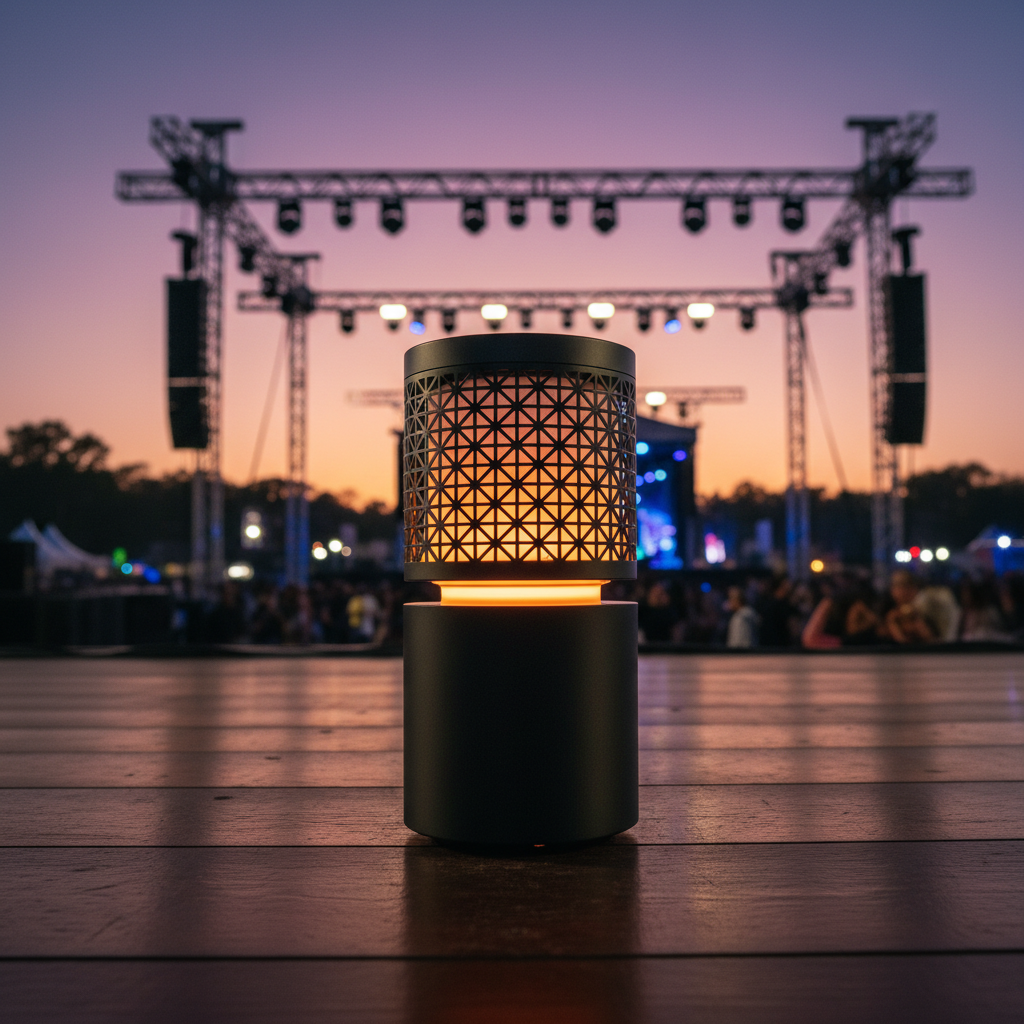 Lantern STAGEをフェスのステージに設置