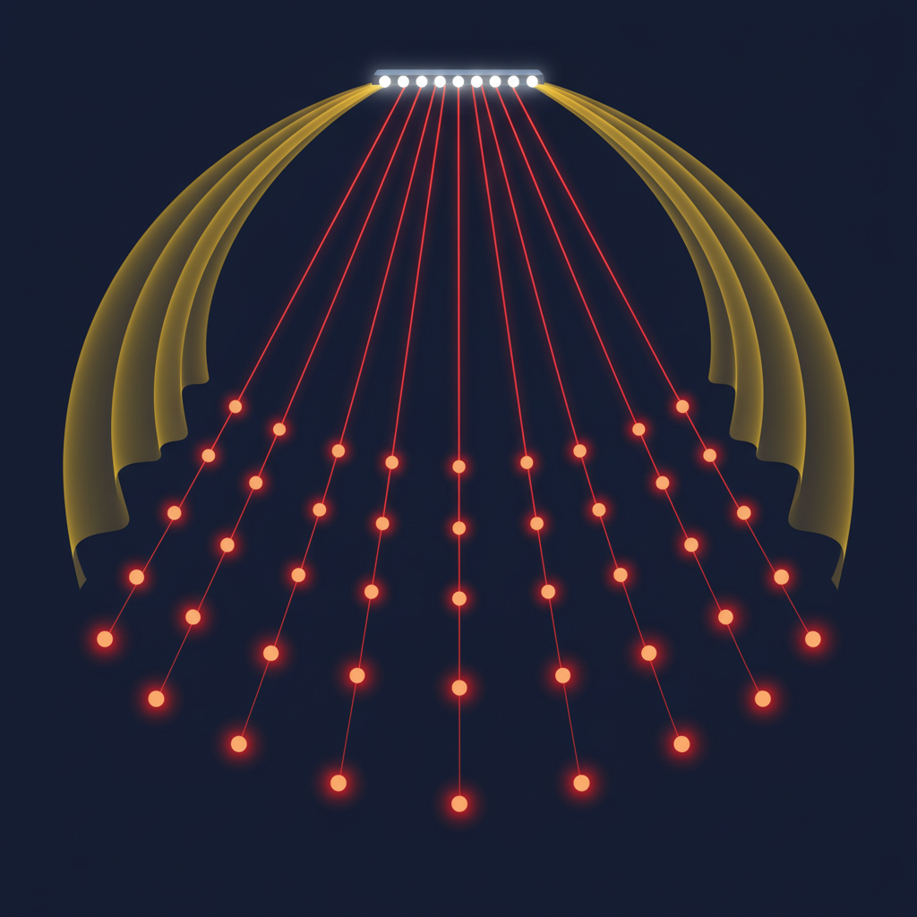 音速 vs 電波速度の可視化